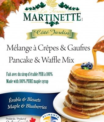 ÉRABLE-BLEUETS 500g- Mélange à Crêpes- Gaufres