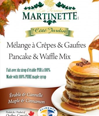 ÉRABLE-CANNELLE 500g- Mélange à Crêpes-Gaufres