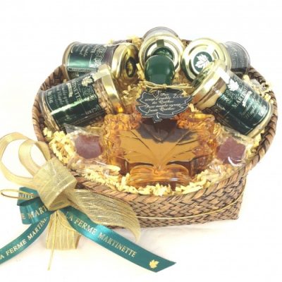 Emballage-cadeau Panier Rond d’ÉRABLE
