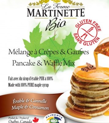 SANS GLUTEN Bio ÉRABLE-CANNELLE 250g-Crêpes-Gaufres