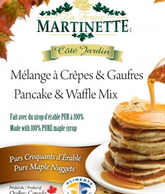 CROQUANTS D’ÉRABLE 250g- Mélange à Crêpes-Gaufres