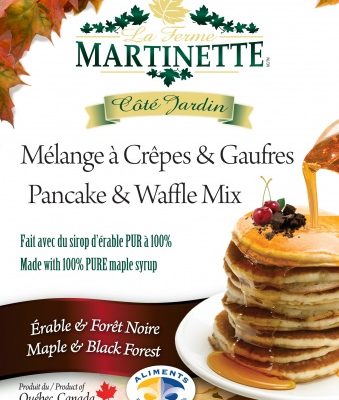 ÉRABLE-FORÊT NOIRE 250g- Mélange à Crêpes-Gaufres