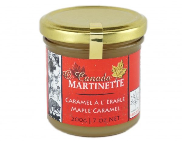 O CANADA- Caramel à l’érable – 200 g / 7 oz