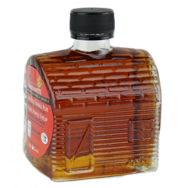 O CANADA- Sirop d’érable Pur-AMBRÉ, Goût Riche 250ml -Cabane