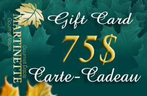 CARTE-CADEAU DE 75$