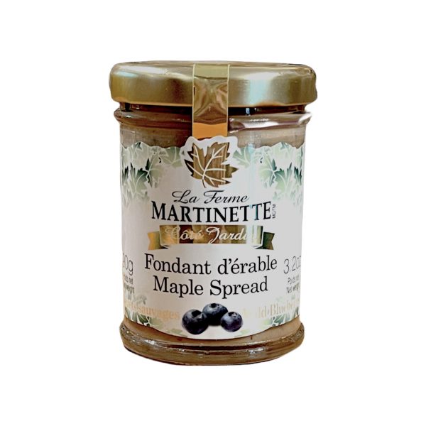 Pur fondant d’érable-Bleuets Sauvages 90g