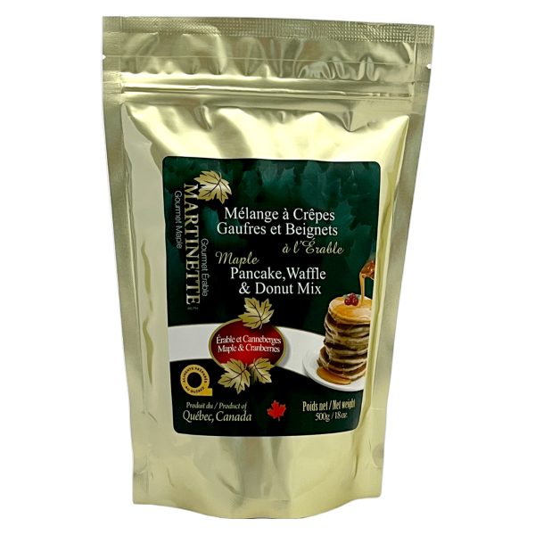 Érable-Canneberges 500g - Mélange à Crêpes, gaufres et beignets - Image 2