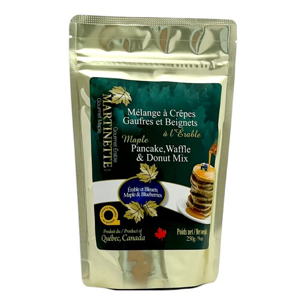 Érable-Bleuets 250g - Mélange à Crêpes, gaufres et beignets - Image 2