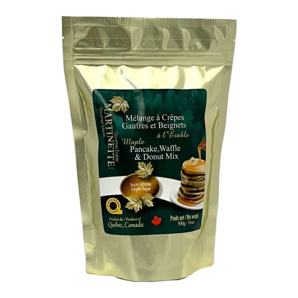 Érable 500g - Mélange à Crêpes, gaufres et beignets - Image 2