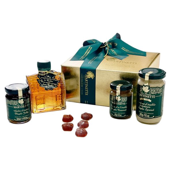 Coffret Cadeau Pétillant Festif- Idée cadeau - Boîte cadeau écologique - 4  produits