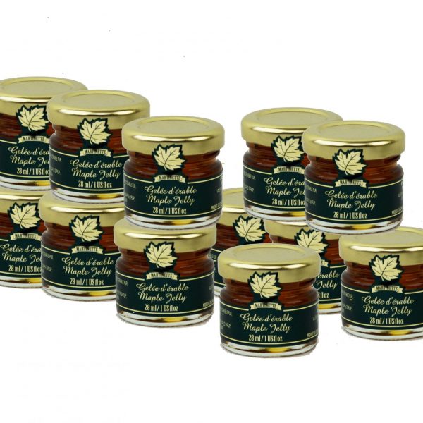 Gelée d’érable 12 x 28ml – Mignons