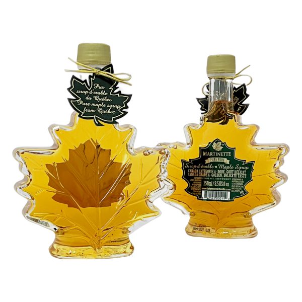 Sirop d'érable Pur CANADA A-Doré, Goût Délicat 12x250ml Feuille - Image 3