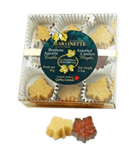 Bonbons assortis d’érable -boîte (65g/2.3 oz)