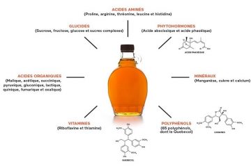La composition du sirop d’érable