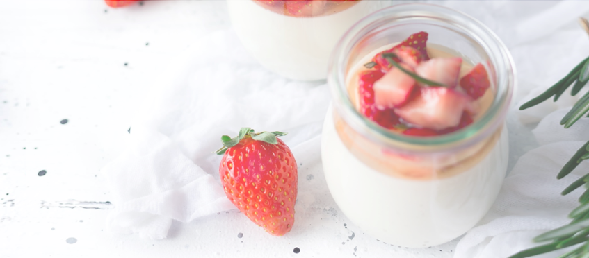 Fresh fruits maple cream recipe 