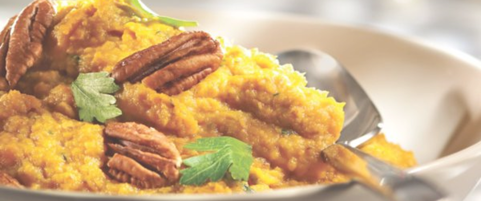 Maple sweet potato puree recipe