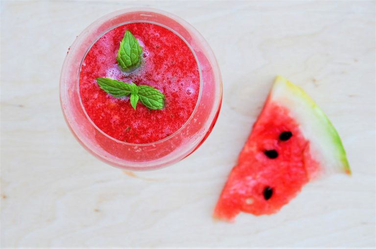 Read more about the article Barbotine au melon d’eau, menthe et sirop d’érable
