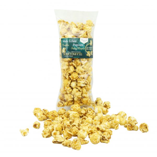 Popcorn à l’érable-Fleur de Sel 130g