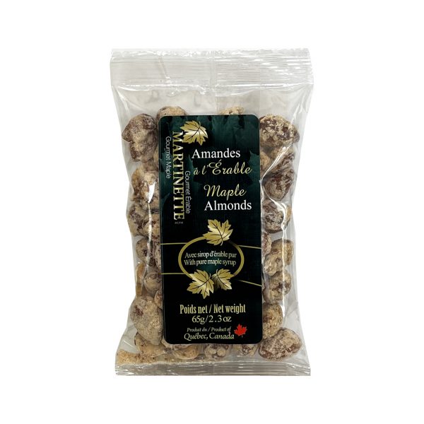 Amandes à l’érable 65g