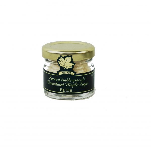 Pur sucre d'érable granulé FIN- Mignons 15g