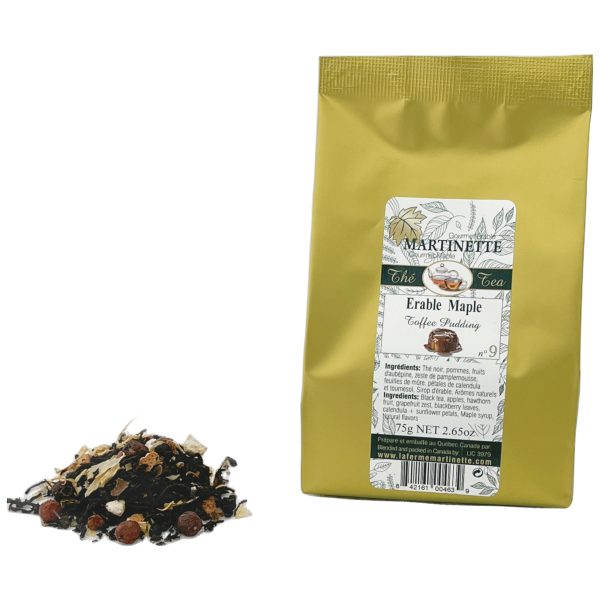 Thé Érable Toffee Pudding 75g – No. 9 en feuilles