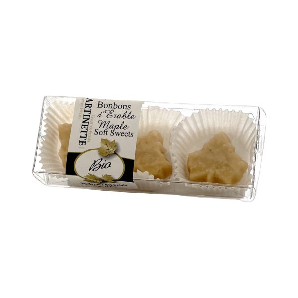 BIO- Bonbons fondants d’érable pur 20g -PB