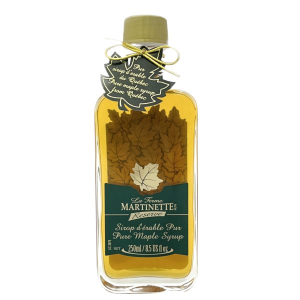 Sirop d'érable Pur CANADA A-Doré, Goût Délicat 250ml Réserve