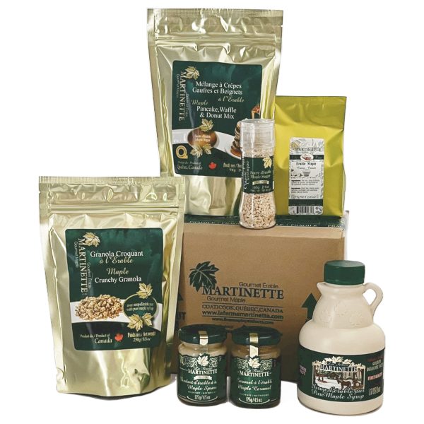Boîte Essentielle Érable – Petit Déjeuner Martinette