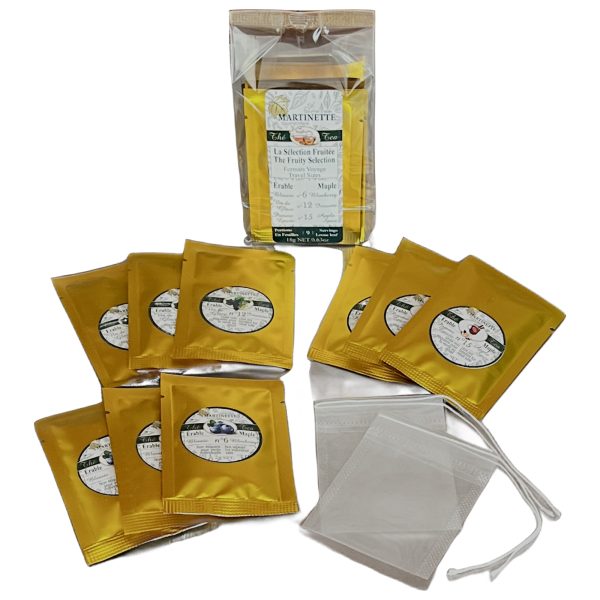 Thés Érable – La Sélection Fruitée – Formats Voyage