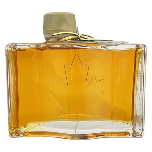 Sirop d’érable Pur -Doré, Goût Délicat 250ml Drapeau du Canada